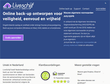 Tablet Screenshot of liveschijf.com